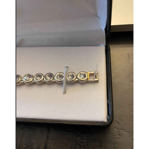 Boxed Faux Stone Tennis Bracelet - Picture 4 of 6